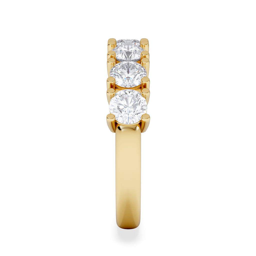 Chloe 7 Stone Lab Diamond Eternity Ring 2.00CT F/VS in 9K Gold