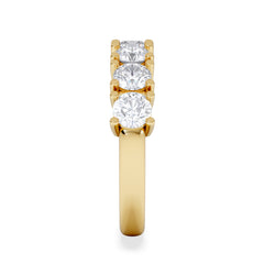 Chloe 7 Stone Lab Diamond Eternity Ring 2.00CT F/VS in 9K Gold