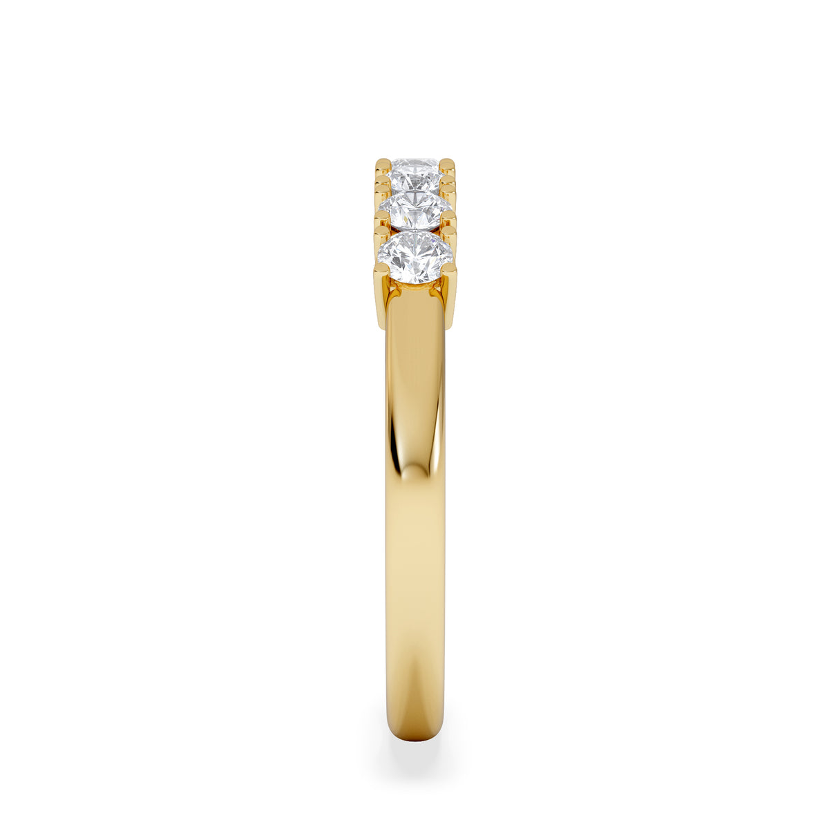 Chloe 7 Stone Lab Diamond Eternity Ring 0.50CT G/VS in 9K Gold