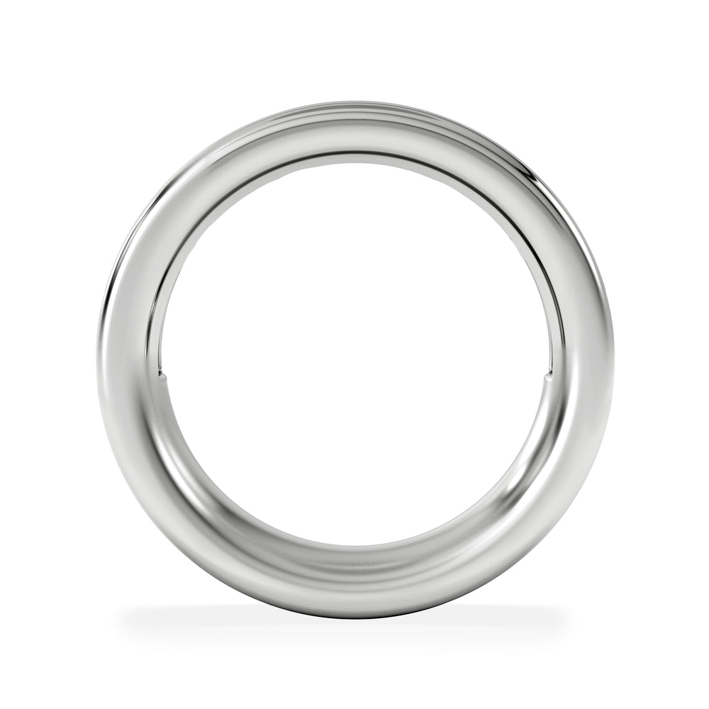 Eterna Lab Diamond Princess Cut Half Eternity Ring 2.00ct F/VS in 9K White Gold