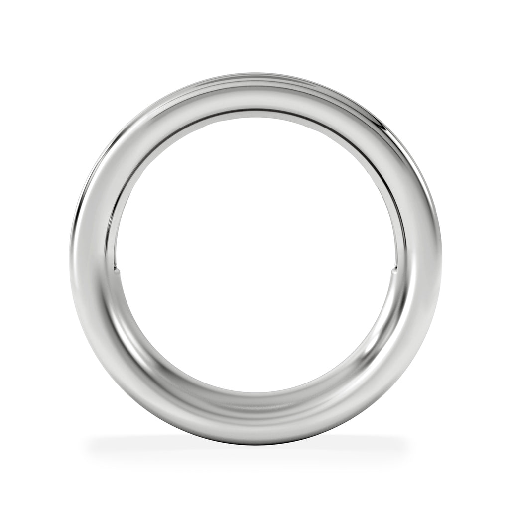 Eterna Lab Diamond Princess Cut Half Eternity Ring 2.00ct F/VS in 9K White Gold