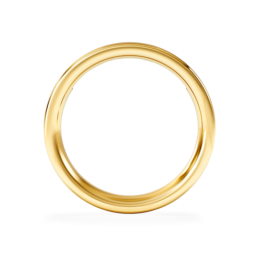 18K Gold Princess Diamond Half Eternity Ring 0.50CT H/SI