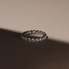 Legacy 2.00ct Round Cut Lab Diamond Eternity Ring in Platinum