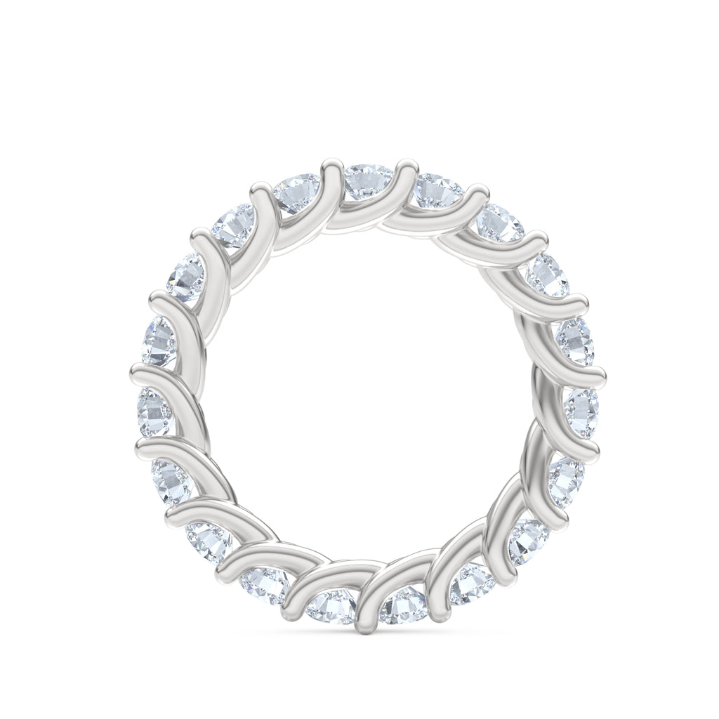 Legacy 3.00ct Round Cut Lab Diamond Eternity Ring in Platinum