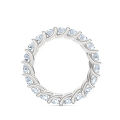 Legacy 3.00ct Round Cut Lab Diamond Eternity Ring in 18K White Gold