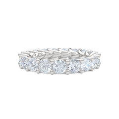 Legacy 3.00ct Round Cut Lab Diamond Eternity Ring in 18K White Gold