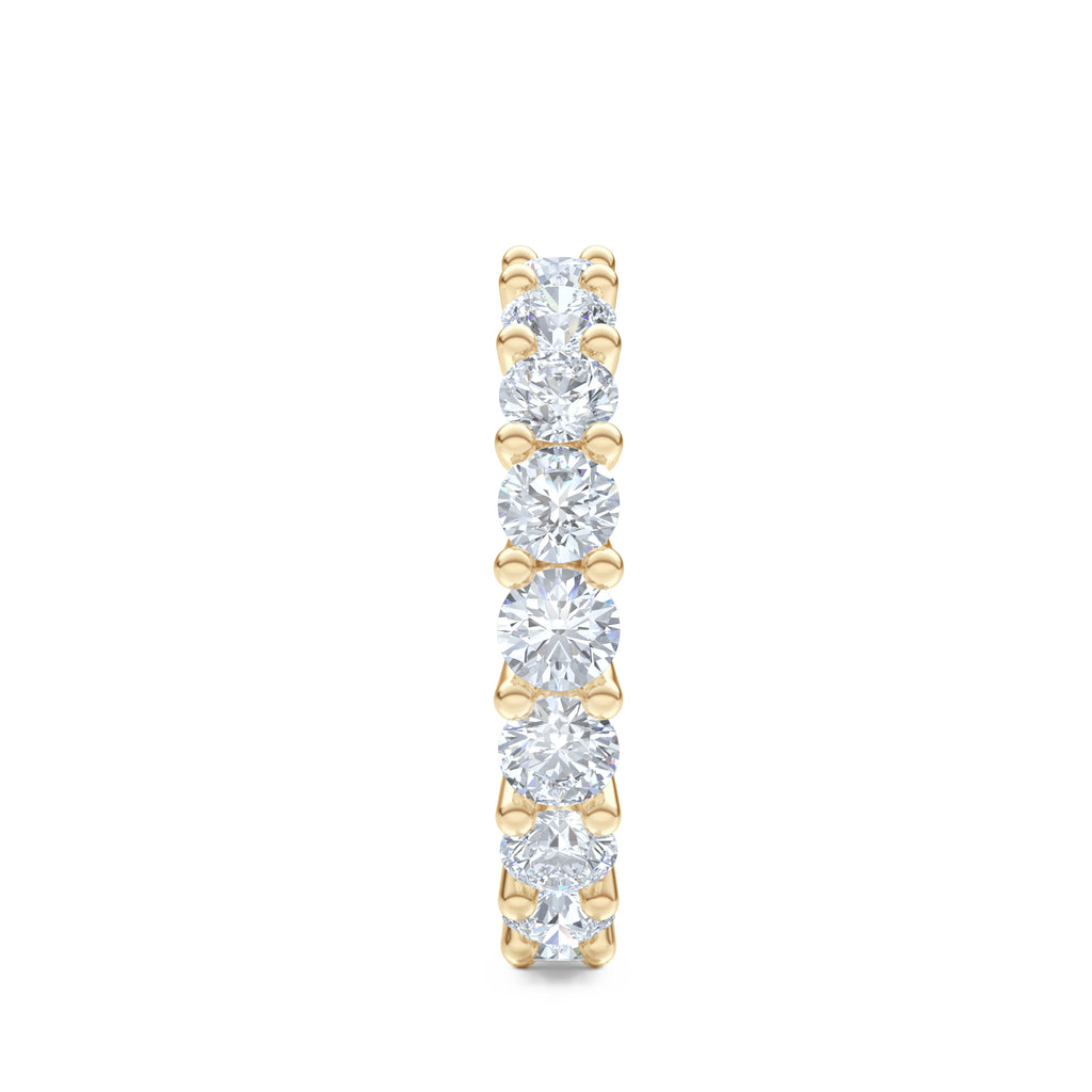 Legacy 3.00ct Round Cut Lab Diamond Eternity Ring in 18K Yellow Gold