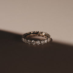 Legacy 3.00ct Round Cut Lab Diamond Eternity Ring in 18K Yellow Gold