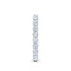 Sempre Round Cut 1.00ct Lab Diamond Eternity Ring in 18K White Gold