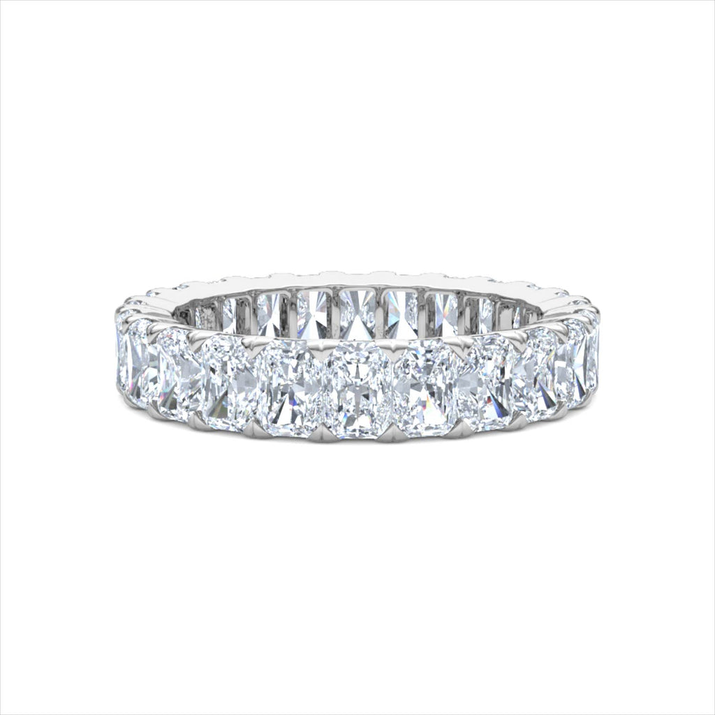 Sempre Radiant Cut 3.00ct Lab Diamond Eternity Ring in Platinum