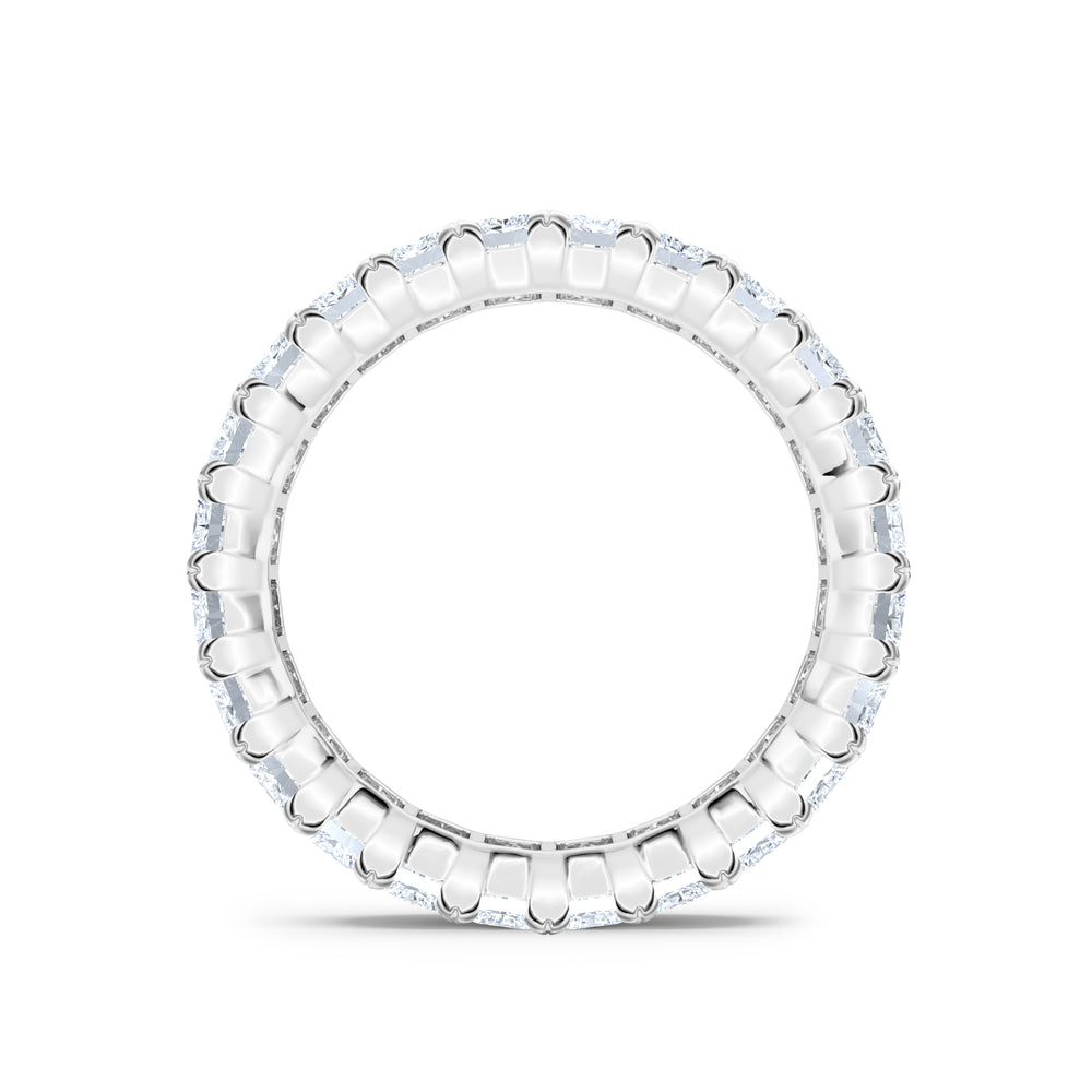 Sempre Radiant Cut 3.00ct Lab Diamond Eternity Ring in Platinum