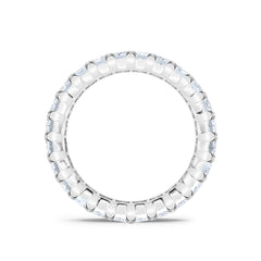Sempre Radiant Cut 3.00ct Lab Diamond Eternity Ring in Platinum