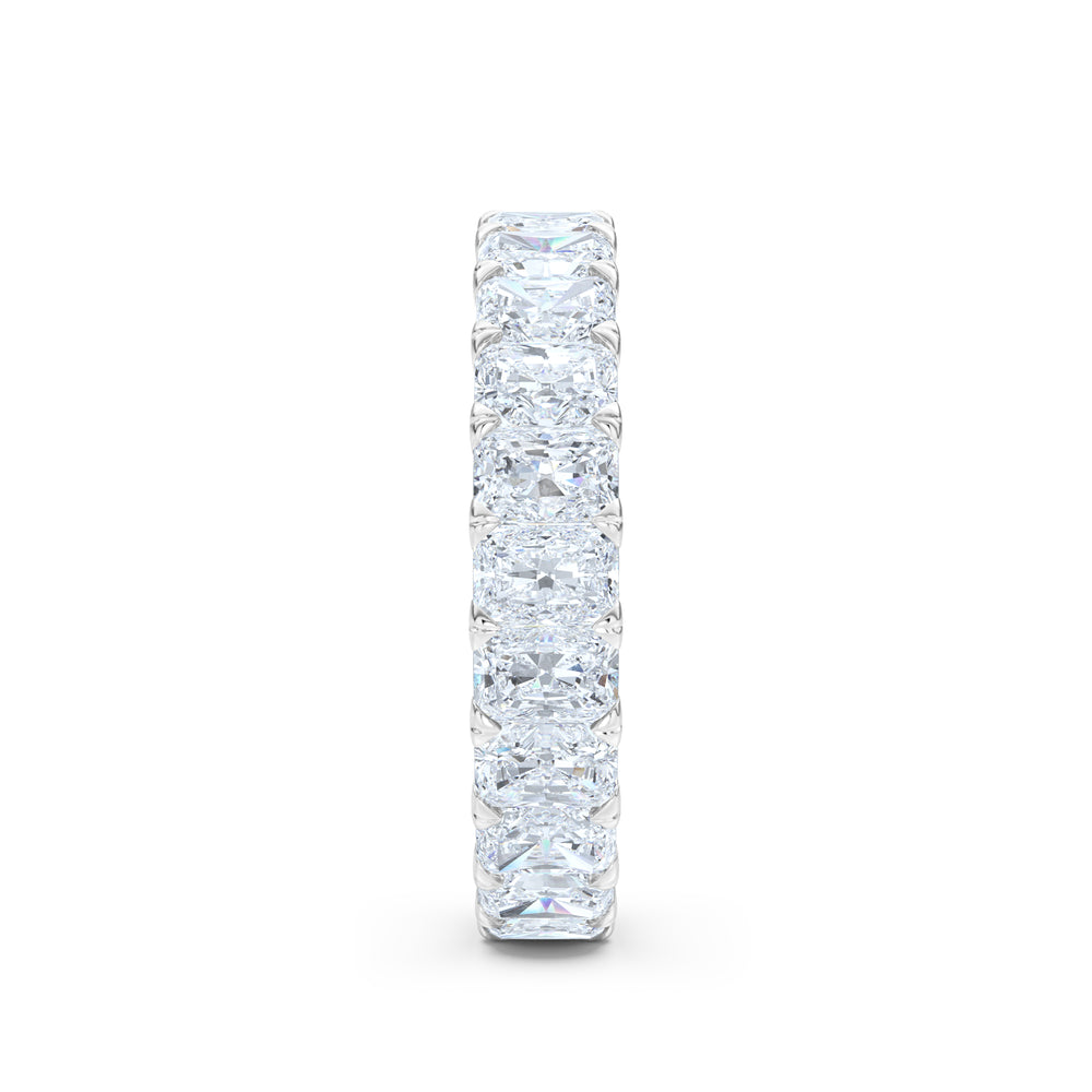 Sempre Radiant Cut 3.00ct Lab Diamond Eternity Ring in Platinum