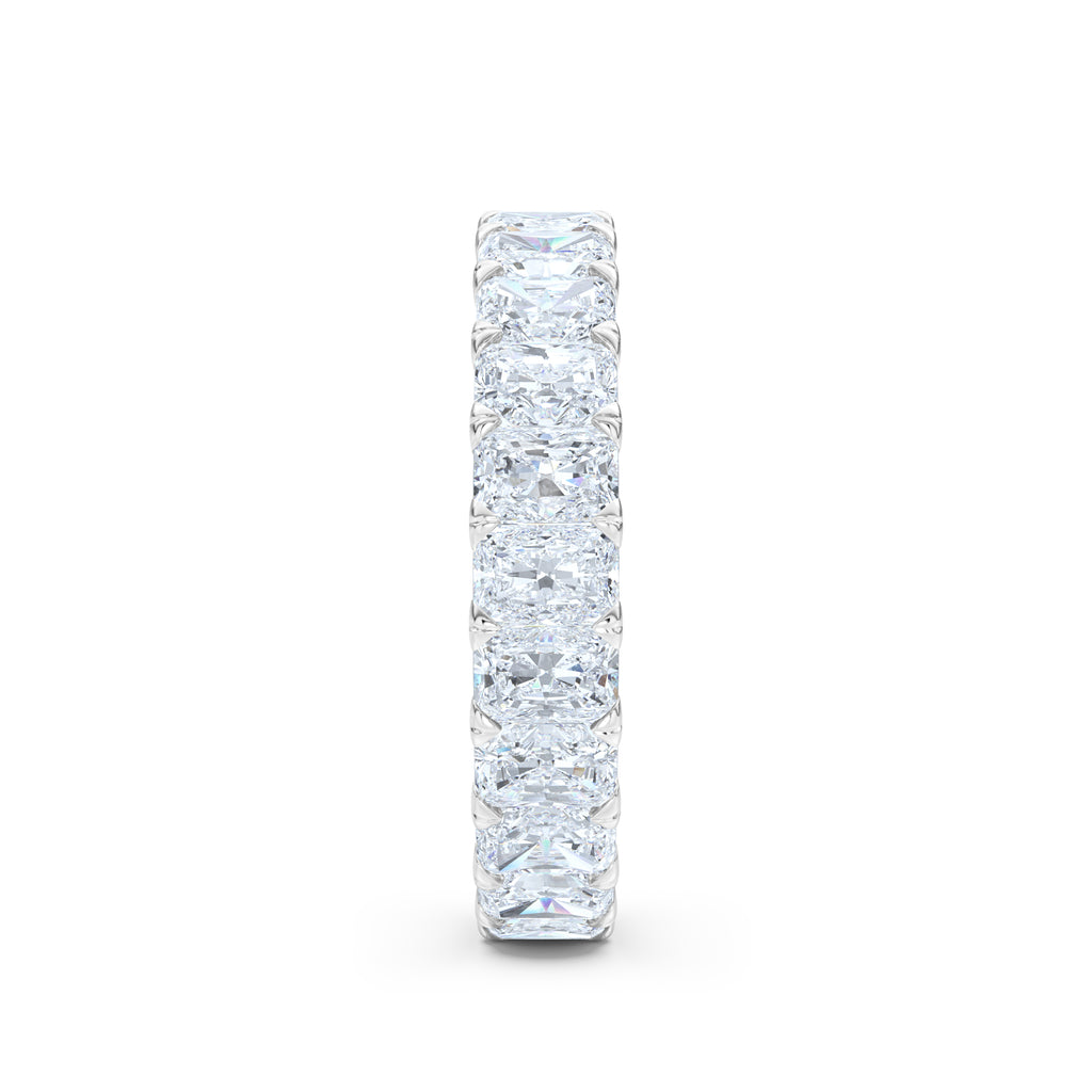 Sempre Radiant Cut 3.00ct Lab Diamond Eternity Ring in Platinum