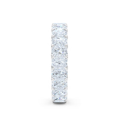Sempre Radiant Cut 3.00ct Lab Diamond Eternity Ring in Platinum