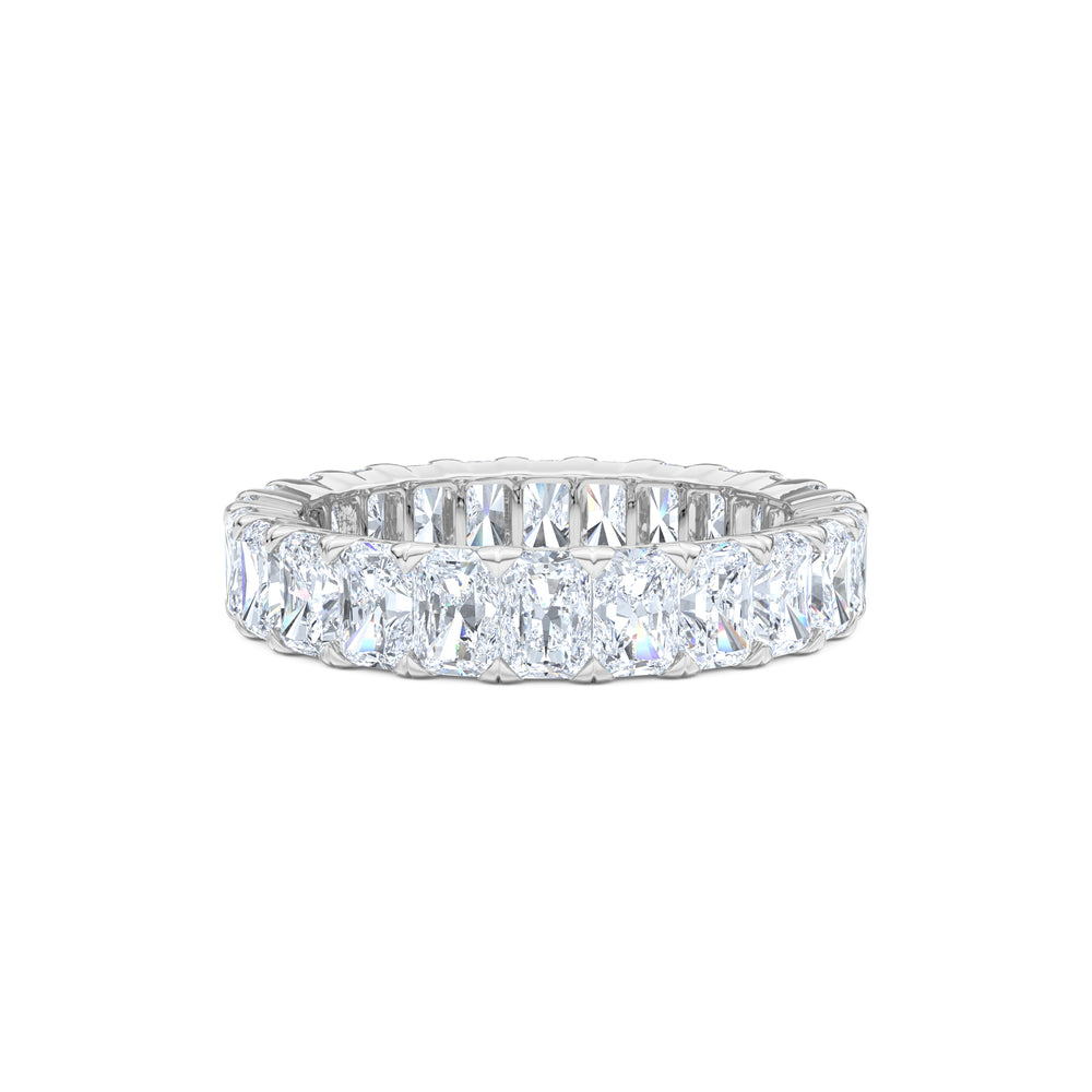 Sempre Radiant Cut 3.00ct Lab Diamond Eternity Ring in Platinum