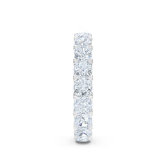 Sempre Cusion Cut 3.00ct Lab Diamond Eternity Ring in Platinum