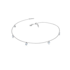 Vivara 0.50ct Round Cut Lab Diamond Bracelet in Sterling Silver