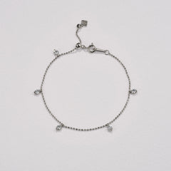 Vivara 0.50ct Round Cut Lab Diamond Bracelet in Sterling Silver