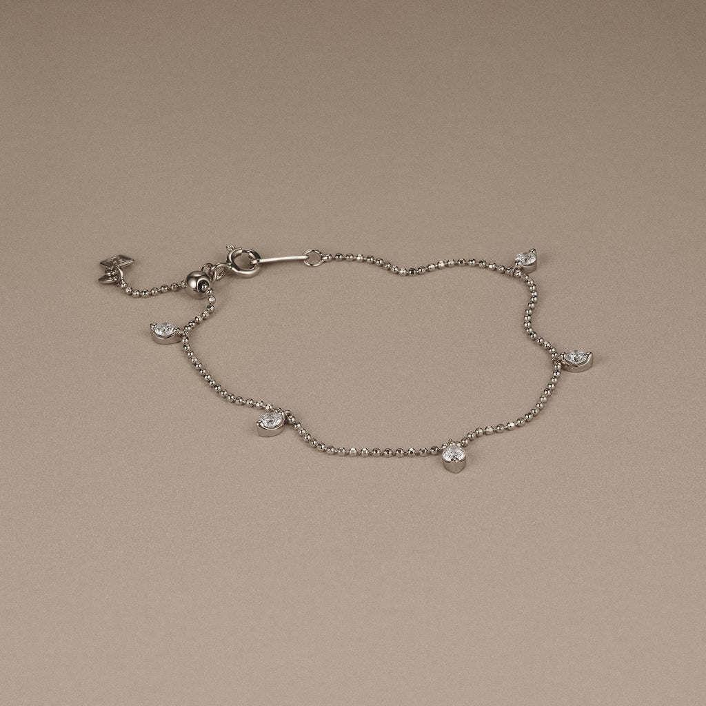 Vivara 0.50ct Round Cut Lab Diamond Bracelet in Sterling Silver