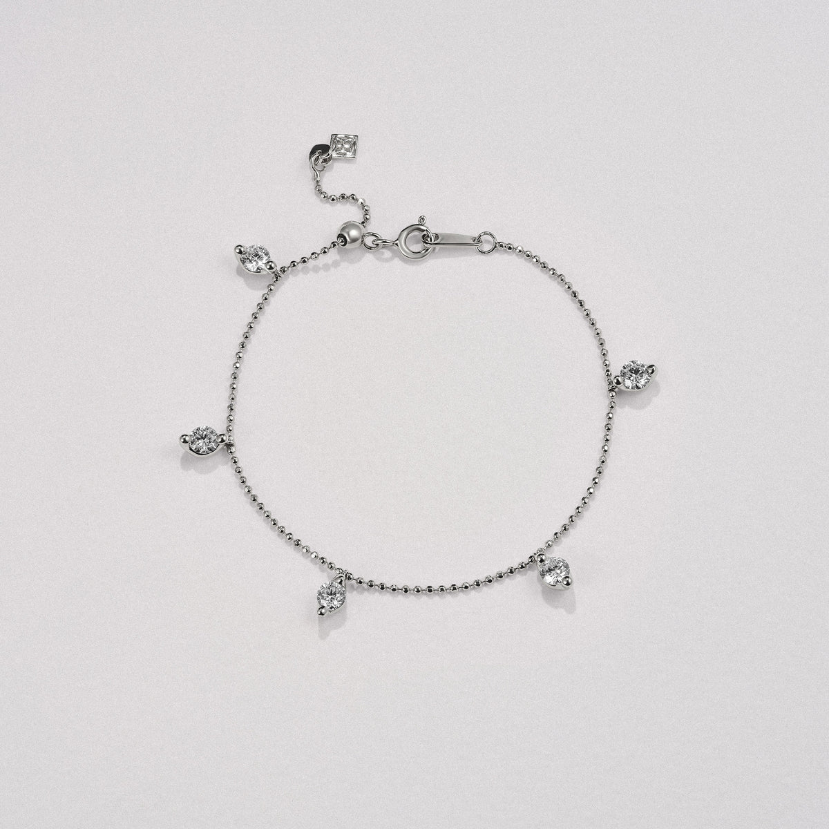 Vivara Lab Diamond Bracelet 1.00ct G/VS in 9K White Gold