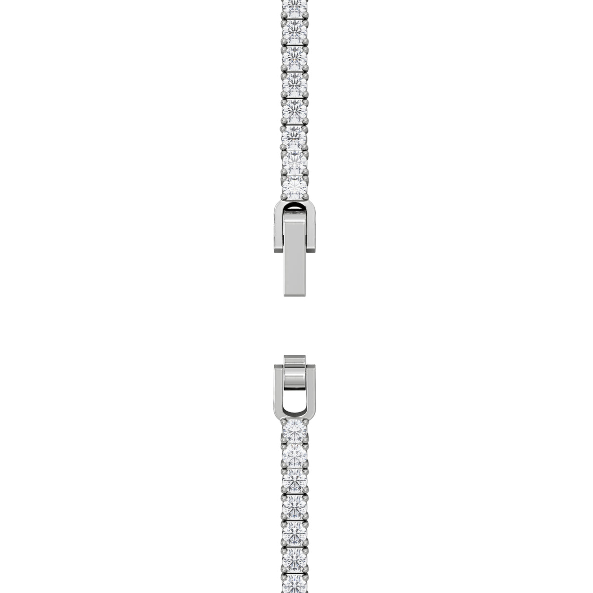 Lab Diamond Tennis Bracelet 3.00ct in 925 Silver