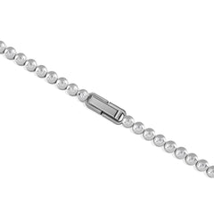 0.50ct Round Cut Lab Diamond Bezel Tennis Bracelet in Sterling Silver
