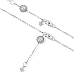 Moments 1.00ct Round Cut Lab Diamond Adjustable Tennis Bracelet in Sterling Silver