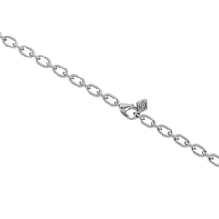 Bound Lab Diamond Link Bracelet 0.40ct Round Cut in Sterling Silver