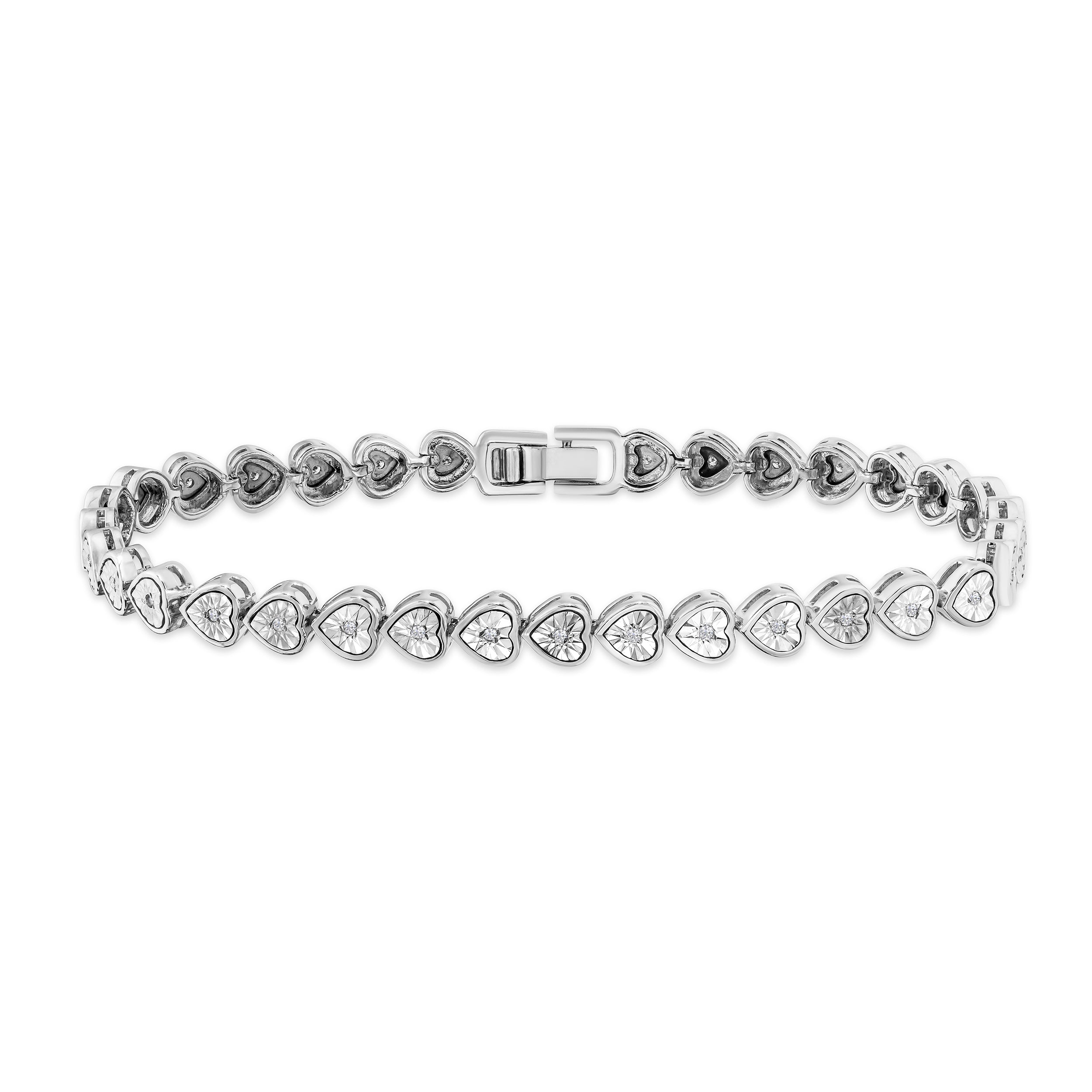 NANA Asscher Cut Tennis Bracelet – Solid Sterling Silver With Pure