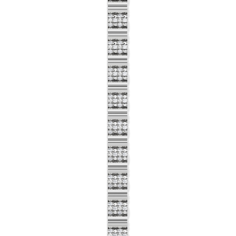 Contour 0.55ct Lab Diamond Bracelet in Sterling Silver