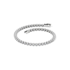Solis 0.30ct Round Cut Lab Diamond Tennis Bracelet in Sterling Silver