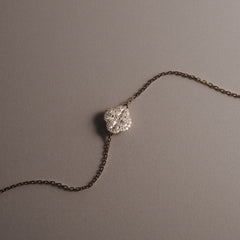 Alegria 0.91ct Lab Diamond Halo Bracelet in 9K Yellow Gold