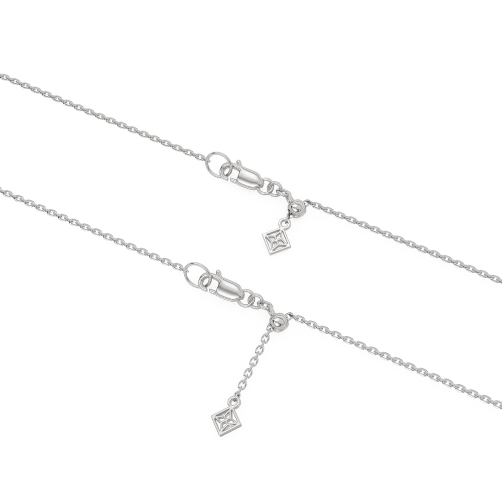 Alegria 0.91ct Lab Diamond Halo Bracelet in 9K White Gold