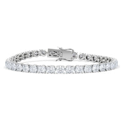 LUXE 12.00ct Lab Diamond Tennis Bracelet with IGI Certified Brilliant-Cut Diamonds in 18K White Gold