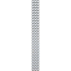 Soirée 4.15ct Round Cut Lab Diamond Tennis Bracelet in 18K White Gold