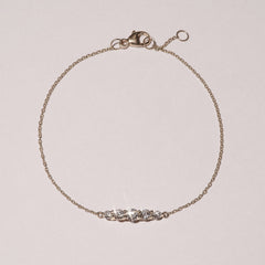 Legacy 0.50ct Round Cut Lab Diamond Bracelet in 18K Yellow Gold