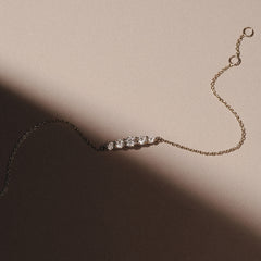 Legacy 0.50ct Round Cut Lab Diamond Bracelet in 18K Yellow Gold