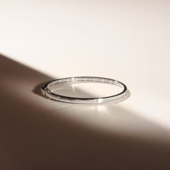 Élan 0.15ct Lab Diamond Bangle in Sterling Silver