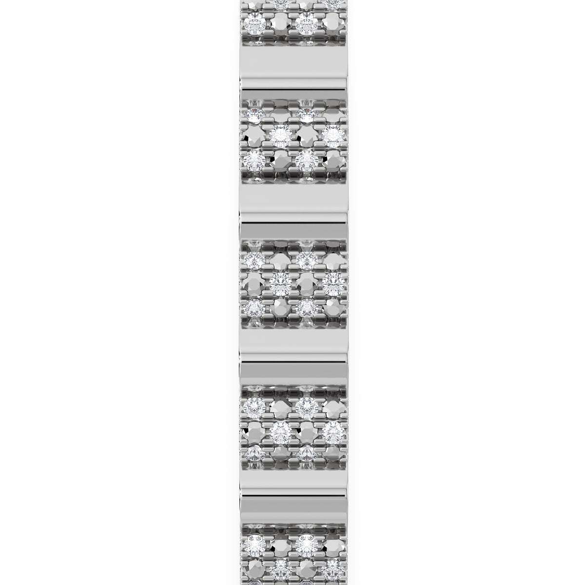 Contour 0.50ct Lab Diamond Bangle in Sterling Silver