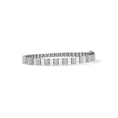 Contour 0.50ct Lab Diamond Bangle in Sterling Silver