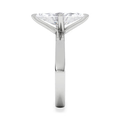 Origin Twist 2.00ct Marquise Cut Lab Diamond Solitaire Engagement Ring in 18K White Gold