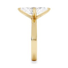 Origin Twist 2.00ct Marquise Cut Lab Diamond Solitaire Engagement Ring in 18K Yellow Gold