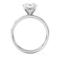 Origin 2.00ct Round Cut Lab Diamond Solitaire Engagement Ring in 18K White Gold