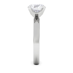 Origin 2.00ct Round Cut Lab Diamond Solitaire Engagement Ring in 18K White Gold