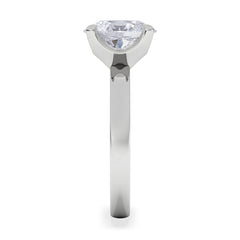 Origin 2.00ct Oval Cut Lab Diamond Solitaire Engagement Ring in 18K White Gold
