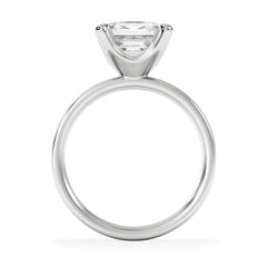 Origin 3.00ct Asscher Cut Lab Diamond Solitaire Engagement Ring in Platinum