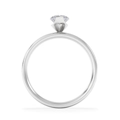 Origin 1.00ct Marquise Cut Lab Diamond Solitaire Engagement Ring in Platinum