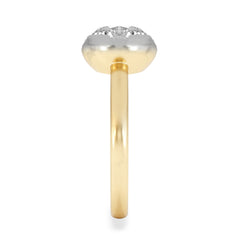 Muse 2.00ct Round Cut Lab Grown Solitaire Engagement Ring in 18K Yellow Gold