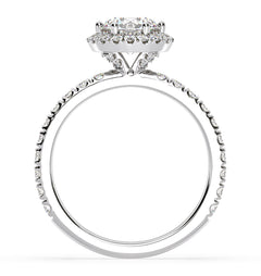 Alessandra Lab Diamond Engagement Ring Platinum 2.60CT F/VS1